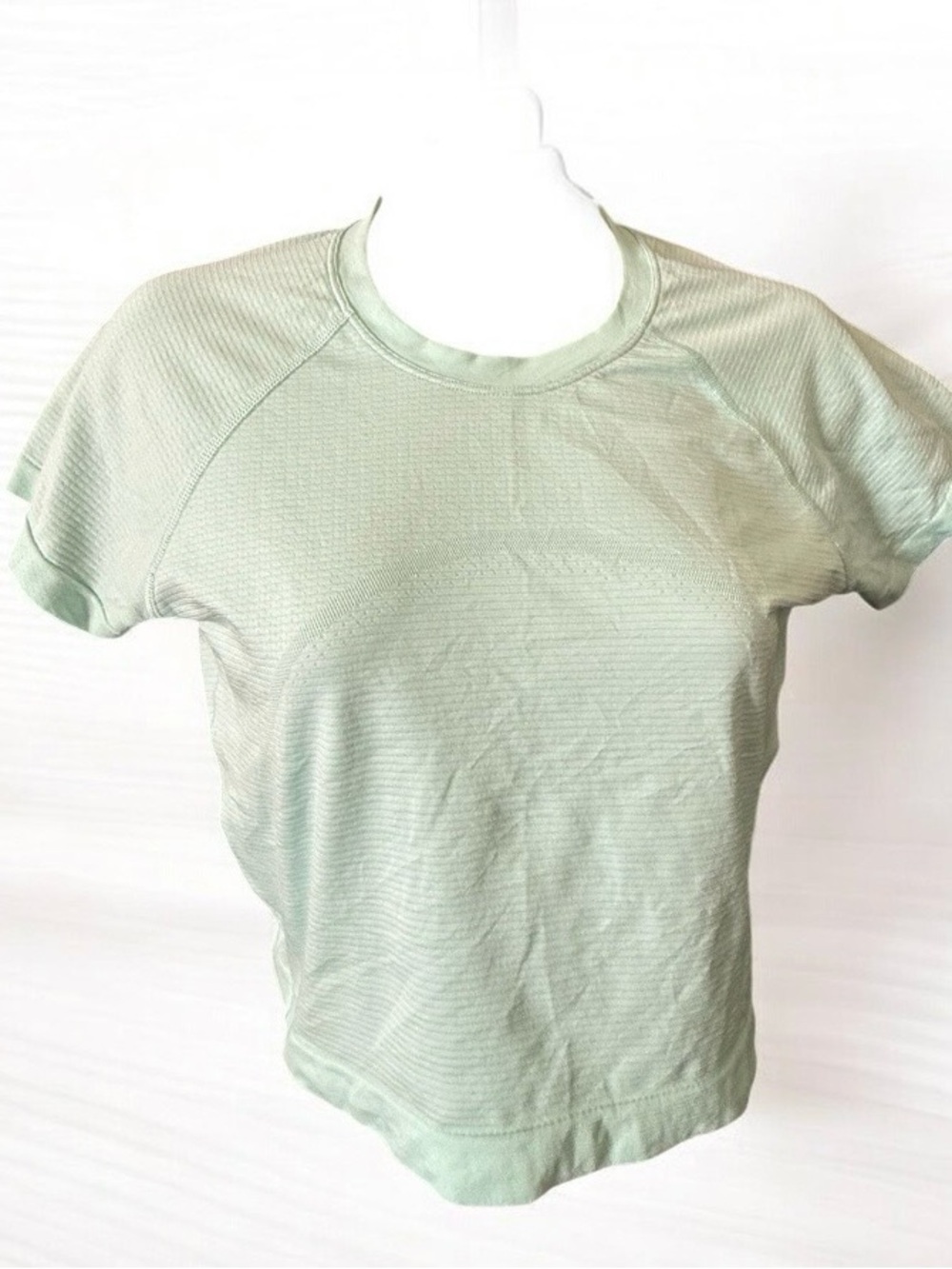 Lululemon women's flannel, size M, light green